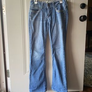 Ariat bootcut turquoise embellished jeans